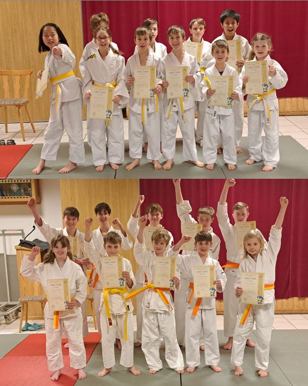 Ju-Jutsu Prüfung Kinder &amp; Jugendliche 28 März 2023