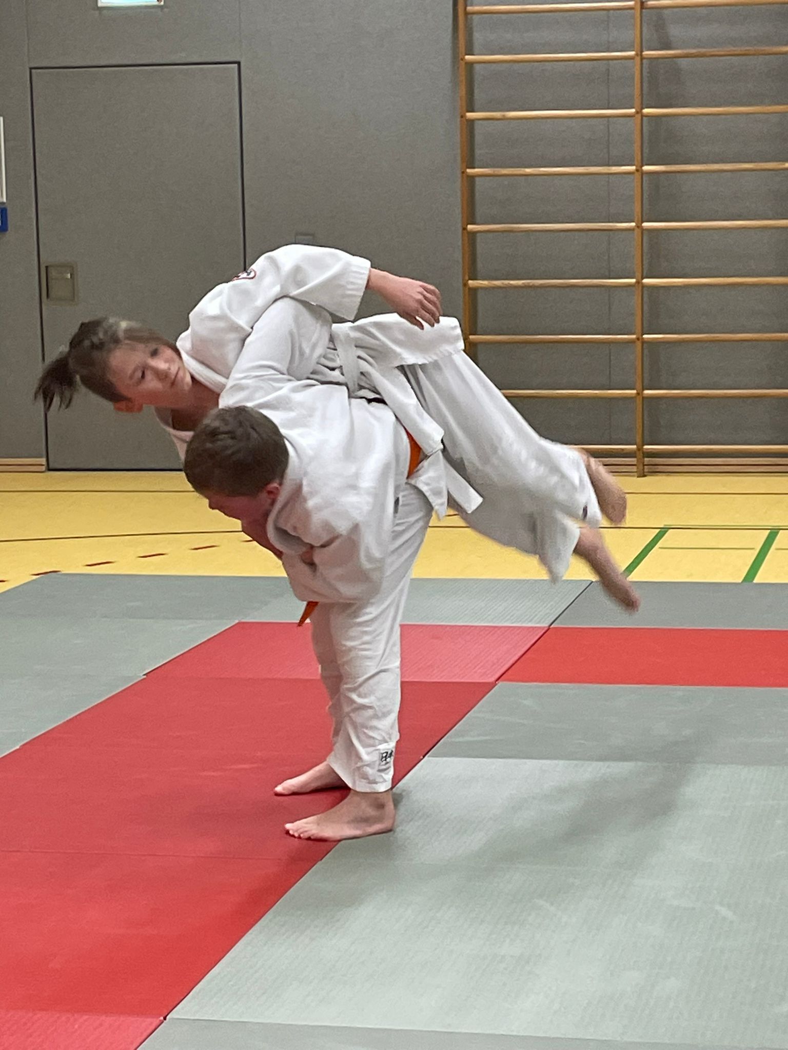 Eine Demonstration eines O-Goshi (dt.: "Großer Hüftwurf")