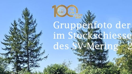 Stockschiessen Aktuelles 2026